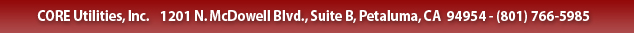 CORE Utilities, Inc. is a utility billing software company specializing in water, sewer, refuse, and garbage utility billing programs.