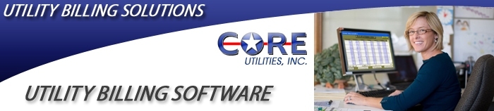 CORE Utilities, Inc. is a utility billing software company specializing in water, sewer, refuse, and garbage utility billing programs.